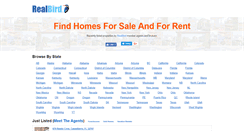 Desktop Screenshot of listings.realbird.com