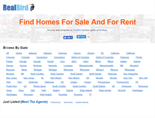 Tablet Screenshot of listings.realbird.com